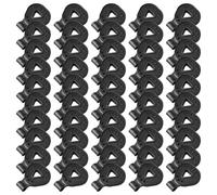MIDOKSTUA 50Pcs Fence Tent Canopies Grommets Net Fix Clamps Outdoor Camping Triangular Buckle Garden Shades Clip Enduring Canopies Grommets Net Fix Clamps