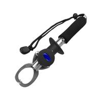 MIDOKSTUA Lip Grabber with Scale Metal Steel Fish Grabber Controller Clamps Fish Hook Catcher Remover Enduring Fishes Lip Grippers Freshwaters Fishing Tool Saltwaters Control