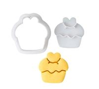 MIDOKSTUA Miniature Heart Rings and Cartoon Inspired Baking Tool Cookie Desserts Cutter for Crafting Cookie on Festive Event Easy to Use Baking Molds