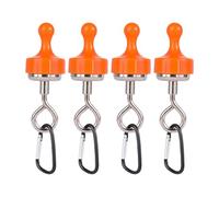 MIDOKSTUA Rare Earths Tent Hook Waterproofed Camping Light Clip Mountaineering Equipment for Skylights Tents Durability Hook