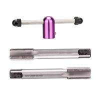 MIDOKSTUA Speed Steel Left and Right Hand Thread Tap Bicycles Crank Tapping Threading Tool Driver Screw Hole Enduring Driver Screw Hole