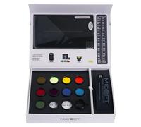 MidOpt Filter Kit, 10 Most Common Machine Vision Filters for Testing in UV, VIS and NIR, Plus UV Filter, 3 IR Filters, Polarizer Filter, FK201-27, Fits M27 Filter Thread, Step Up & Down Rings