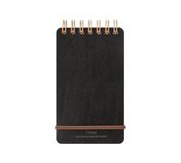 Midori 11796006 - Recycled Leather Book, Black
