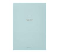 Midori 15340006 Paper Pad, Color, Dot Squared, Blue, A5
