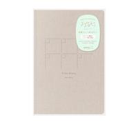 Midori 15357006 Notebook, Loose Log, Monthly Free B6