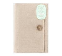 Midori 15360006 Notebook Cover, Loose Log B6 Fabric, Beige