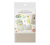 Midori 34504006 Sticker Book with Pockets, Gray, 20 Pages