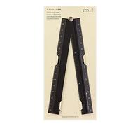 Midori Aluminium Ruler - Black