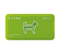Midori D-clips 43386-006 Dog Paper Clips (Pack of 20)