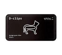 Midori D-clips Cat Paper Clips (Pack of 20) 43387-006
