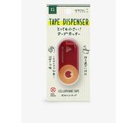 Midori Dark Red Xs Miniature Tape Dispenser