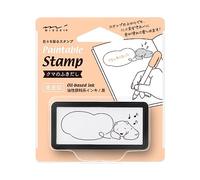 Midori DESIGNPHIL Paintable Stamp Harf Bear - 35508006