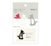 Midori Index Clips - Cat, 11.61 x 1.7 x 8.51 cm