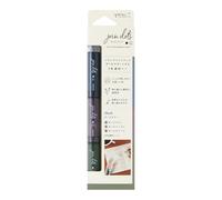 Midori Joint Dots 38140006 Rollerball Pen, 3-Color Connection, Dark