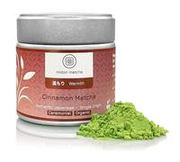 Midori Matcha Organic Cinnamon Matcha Powder 30g - Warming Japanese Ceremonial-Grade Green Tea Blend | Single Origin Matcha from Shizuoka, Japan