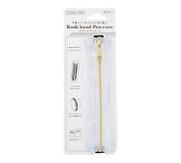 ミドリ(MIDORI） Midori 41825006 Pen Case, Book Band Pen Case, Transparent A, For B6 - A5, transparent, Simple