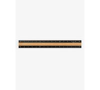Midori Midori Aluminium and Bamboo Ruler 15cm