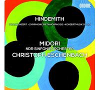 Midori:Ndr So:Eschenbach - Hindemith: Violin Concerto