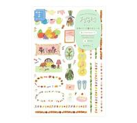 Midori Seals 82675006 Loose Log My Life Pattern, Pack of 2