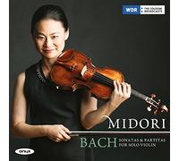 MIDORI - SONATAS PARTITAS FOR SOLO VIOLIN - CD ALBUM - G3z