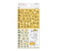 Midori Sticker 2590 Chat Forest Animals