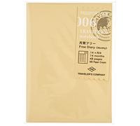 Midori Traveler's Notebook (Refill 006) Passport Size Monthly Diary