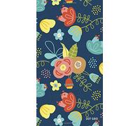 Midori Traveler's Notebook Standard Insert 4.5x8.5 inch Refill Blue Floral Dot Grid 2023