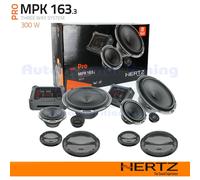 Hertz Mille Pro MPK 163.3 6.5" 16.5cm Car 3 Way Component Speaker 150w RMS Pair