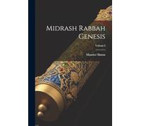 Midrash Rabbah Genesis; Volume I