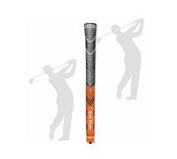 (Midsize - Orange, 10 PCS) Sport Golf Club Grips For MCC PLUS 4 Multi Compound Grips Standard/Midsize