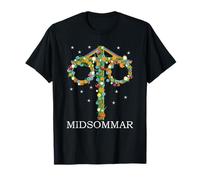 Midsommar Maypole Sweden Swedish Festival Summer Solstice T-Shirt
