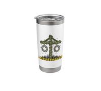 Midsommar Wicca Wiccan Paganism Midsummer Summer Solstice Stainless Steel Insulated Tumbler