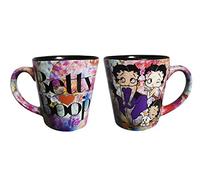 Midsouth Products Betty Boop 12 oz Multicolor Ceramic Mug - Colorful Collage - Home - Hot Drinks
