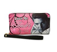 Midsouth Products Elvis Presley Love Me Tender Zip Wallet - Multi-Colour Medium Zip Wallet