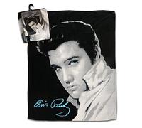 Midsouth Products Elvis Throw Blanket Black & White Photo