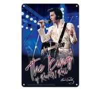 Midsouth Products Elvis Tin Sign - 8" X 11.5" - The King White Jumpsuit
