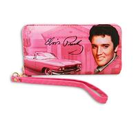 Midsouth Products Elvis Wallets, Pink, M, Pink With Guitars