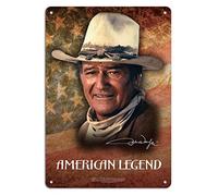 Midsouth Products John Wayne 8" x 11.5" Tin Signer - American Legend