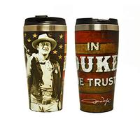Midsouth Products John Wayne Steel Thermo Travel Mug In Duke we Trust