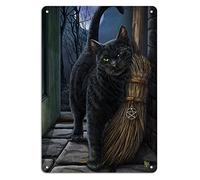 Midsouth Products LISA PARKER 8"x11.5" TIN SIGN -"BRUSH WITH MAGIC"