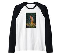 Midsummer Eve c. 1908 by Edward Robert Hughes Raglan Baseball Tee