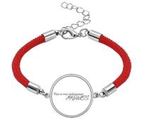 Midsummer Madness Lucky Red String Bracelet Rope Bracelet Handmade