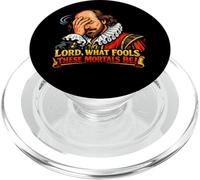 Midsummer Night Dream Puck Quotation Fools Mortals Comedy PopSockets PopGrip for MagSafe
