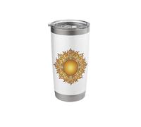 Midsummer Sun Wicca Wiccan Paganism Midsommar Festival Stainless Steel Insulated Tumbler