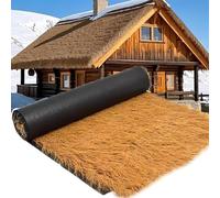 MIDUOLAI A,1x6m,Synthetic Thatch Grass Roof, Blind Grass Fake Hay Waterproof Roof & Fence Decor, for Tiki Bars, Tropical Parties, Beach Hut DIY