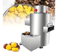 MIDUOLAI Automatic Chestnut Sheller, Stainless Steel Chestnut Peeling Machine, No Damage to Chestnuts, Commercial Electric Chestnut Peeler, for Chestnut Processing Plant,18knives