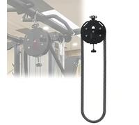 MIDUOLAI Endless Rope Machine for Home Gym, Resistance Trainer Machine, Portable Cable Pulley System, for Muscle Endurance Upper Extremity Training, Full-Body Coordination,Black
