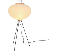 MIDUOLAI Japanese Paper Floor Lamp,Handmade Body Rice Paper Lantern Floor Lamp,with Chrome Nightstand Desk Lamp,Dimmable LED Rice Paper lamp with Foot Switch White Tall Standing Lamp,A