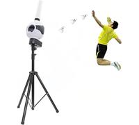 MIDUOLAI Portable Badminton Serve Machine, Automatic Shuttlecock Robot Shuttlecock Machine, Pitching Machine Set, Shuttlecock Launcher for Indoor Outdoor Game Training,A