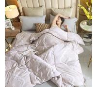 MIDUOLAI Pure Cotton Luxury Quilts, Four Seasons Duvet, Printing Duvet, Single Double King Size Duvet Insert Down Classic Quilt, Warm Comforter,G,220 * 240cm/5kg